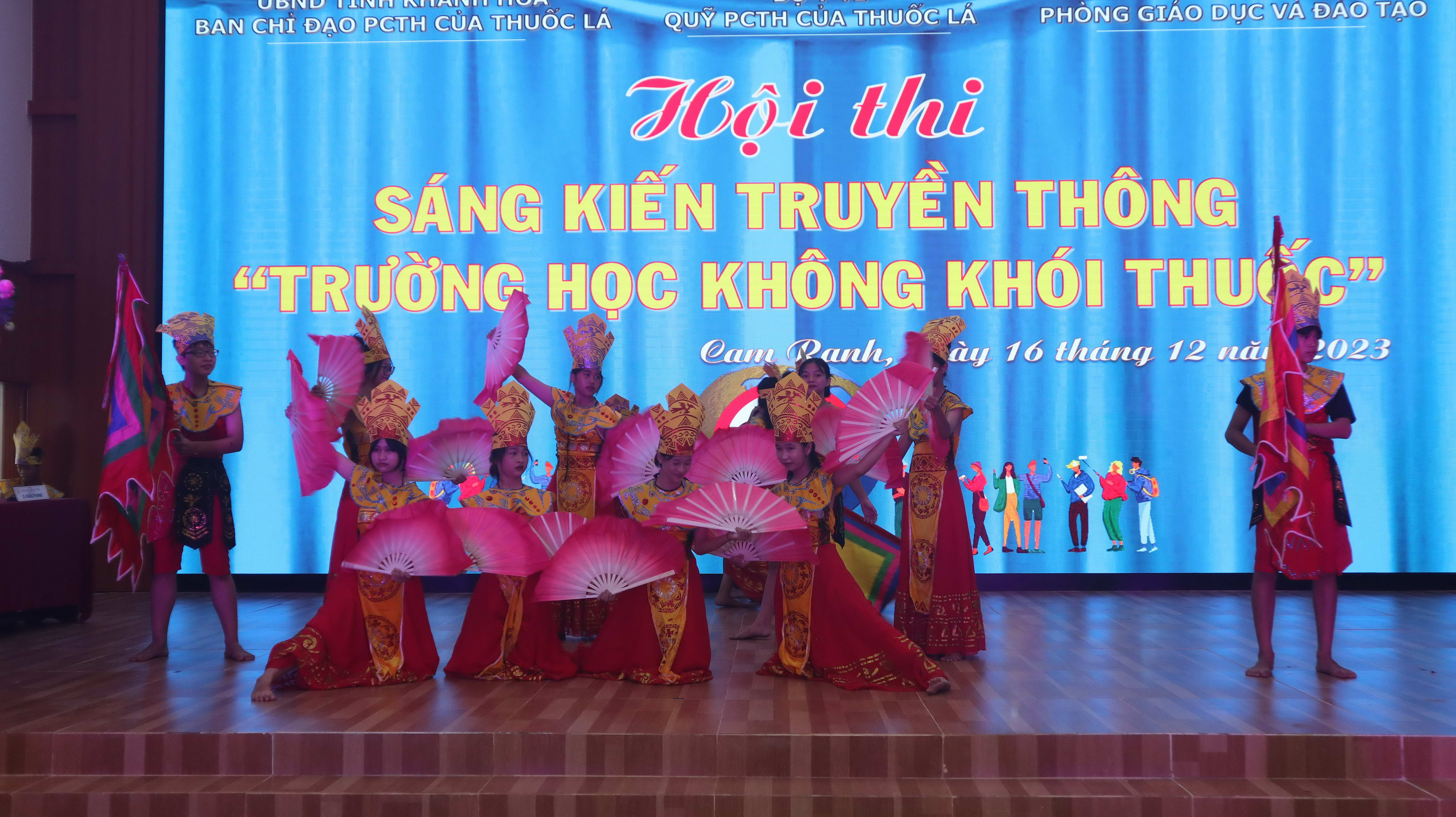 Hội thi sáng kiến truyền thông “Trường học không khói thuốc”: Trường THCS Nguyễn Trọng Kỷ đoạt giải nhất